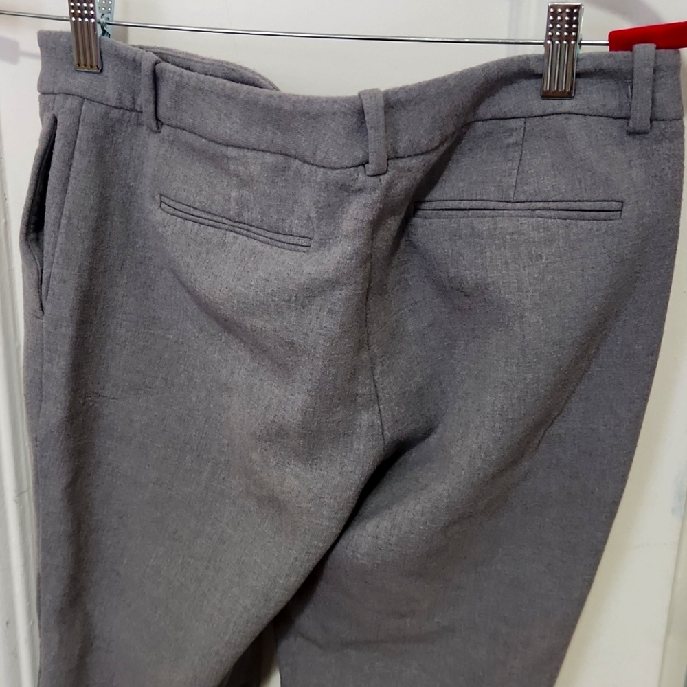 Gray Slim Fit Pants - Picture 3 of 5